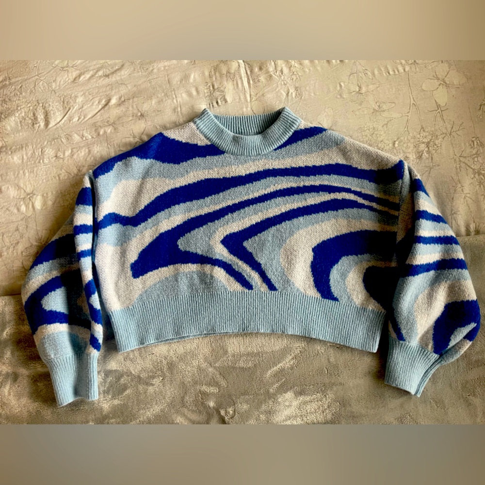 Never worn! Cropped sweater